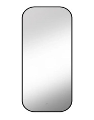 Зеркало КОНТИНЕНТ Torry Black LED 600x1200