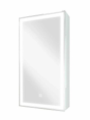 Зеркало-шкаф КОНТИНЕНТ Allure LED 350x650 левый