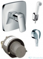 Набор для псевдобиде скрытого монтажа HANSGROHE Set Logis G