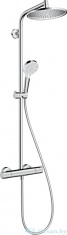 Душевая стойка Hansgrohe Crometta S Showerpipe 240 1jet с термостатом 27267000