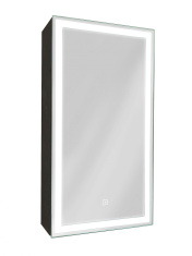 Зеркало-шкаф КОНТИНЕНТ Mirror Box LED 350x650 правый