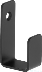 Крючок одинарный Deante MOKKO NERO, черный ADM N111