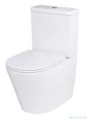 Напольный безободковый унитаз ROXEN WAILET Tornado с сиденьем микролифт 600175-01