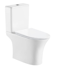 Напольный унитаз CERUTTI BERNINA безободковый с сиденьем Duroplast soft-close