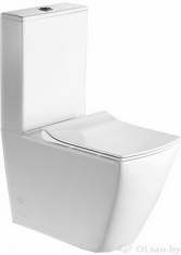 Унитаз напольный ESBANO DUERO-C безободковый с сиденьем микролифт