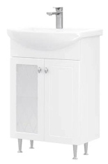 Тумба VOLNA Milena 55.2D с умывальником Балтика 55