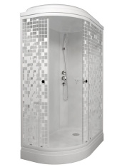Душевая кабина Triton Коралл А3 ДН4 120x80 правая (мозаика)