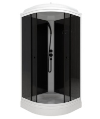 Душевая кабина Triton Грэй-Блэк 90x90 A (тонированная)