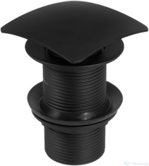 Пробка Click-Clack без перелива DEANTE NHC B11A (черный)