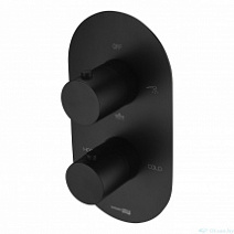Термостатический смеситель для ванны и душа WasserKraft Elbe 7444 Thermo