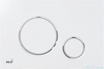 Кнопка управления ALCAPLAST (ALCADRAIN) THIN M770 белая