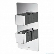 Термостатический смеситель для ванны и душа WasserKraft АIme 1544 Thermo