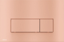 Кнопка управления ALCAPLAST (ALCADRAIN) THIN M57-RG-M Red Gold-мат
