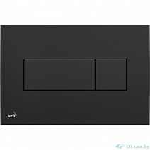 Кнопка управления ALCAPLAST (ALCADRAIN) M378 (черная глянцевая)