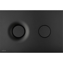 Кнопка управления ALCAPLAST (ALCADRAIN) Dot.Dot. M1978 черный-мат